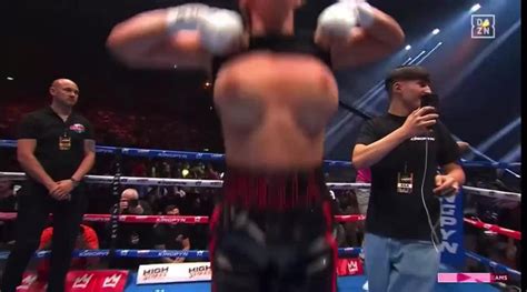 daniella hemsley boobs nude|Womens boxer flashes the crowd after her first win